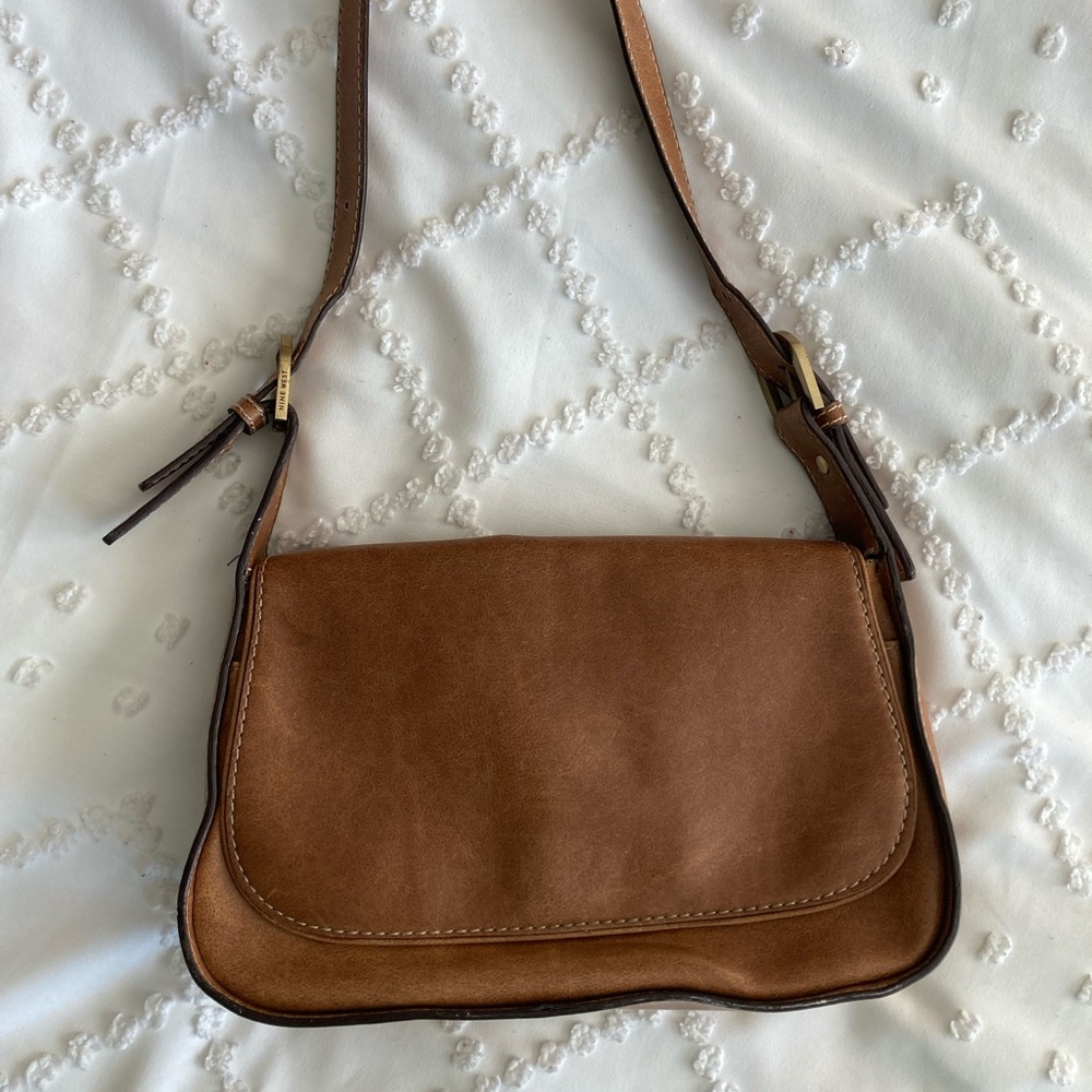 Nine West Tan Shoulder Bag